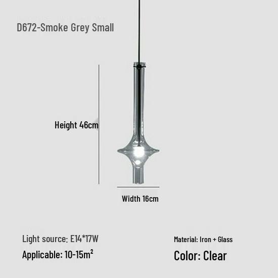 Итальянский дизайнерский подвесной светильник PENTA для столовой и баров - Художественное стекло и бамбук
