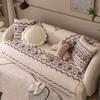 Retro Sofa Cushions Four Seasons Universal Back Towel Cover Cloth Anti -Cat Scratch Non -Slip Summer Cotton Linen Sofa Cover