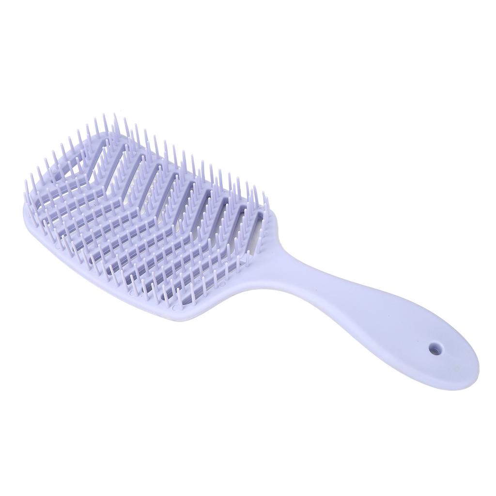 Изогнутая вентилируемая расческа для волос Профессиональная массажная лопатка для кожи головы Распутывающая расческа Инструмент для укладки для быстрой сушки феном