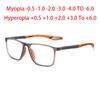 -6.0 To +6.00 Myopia&Reading Photochromic Glasses Men Women Prescription Frame Finished Shortsighted&Farsighted Eyeglasses