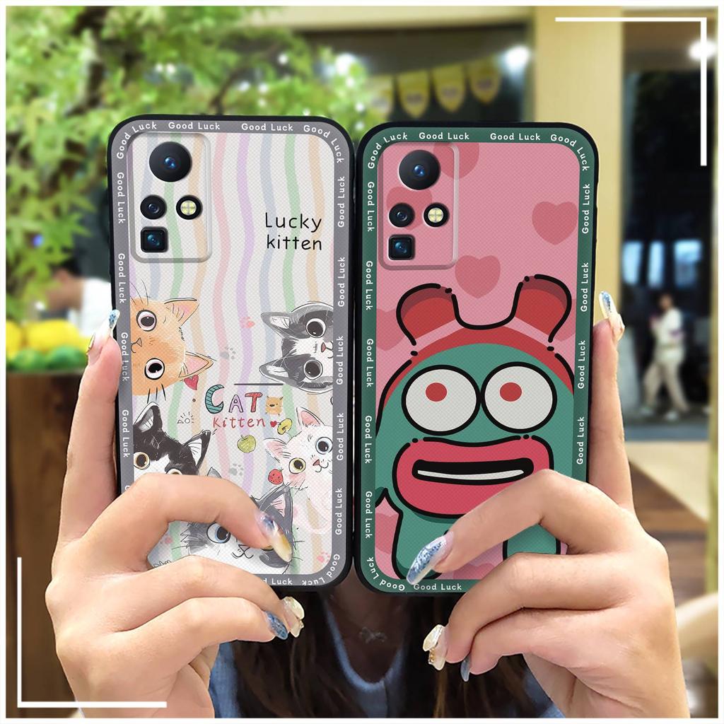 Cartoon Shockproof Phone Case For Infinix Zero X/X Pro/X6811/X6811B Anti-dust Phone Pouch Cute Waterproof Protective TPU