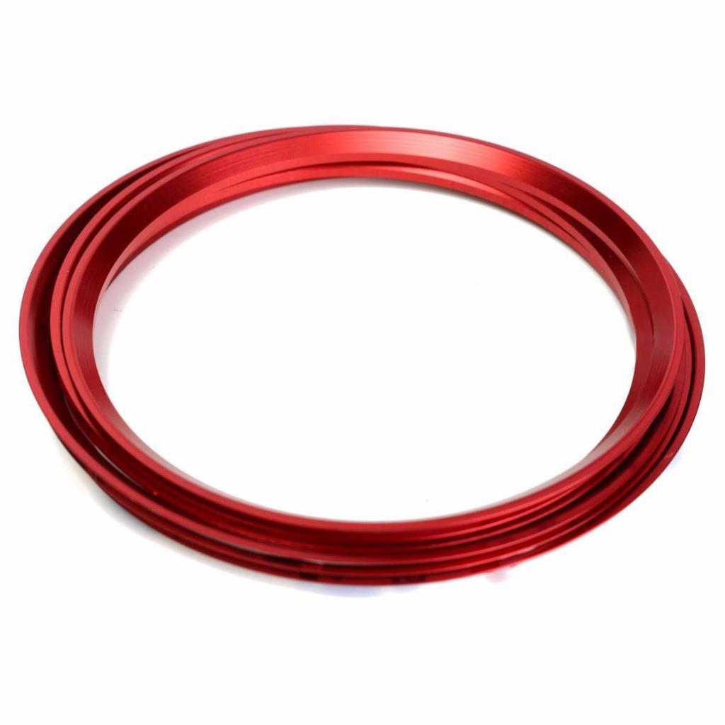 5 шт. красная накладка на выпускное кольцо для Benz A/B/CLA/GLA Class 180 200 220