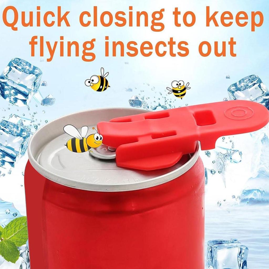 6 шт./набор Открывалка для бутылок Многоразовый съемник крышек Инструмент для открывания банок с напитками Открывалка для крышек банок с напитками Для пива, газировки Ручные открывалки для банок