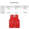Mesh Safety Vest Sleeveless Style See-through Vest Men Women V-neck Vest  Summer Season