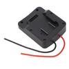 Адаптер батареи электроинструмента PTFE 1332 Кабель 12AWG Адаптер батареи электроинструмента для PARKSIDE X20V TEAM 20V