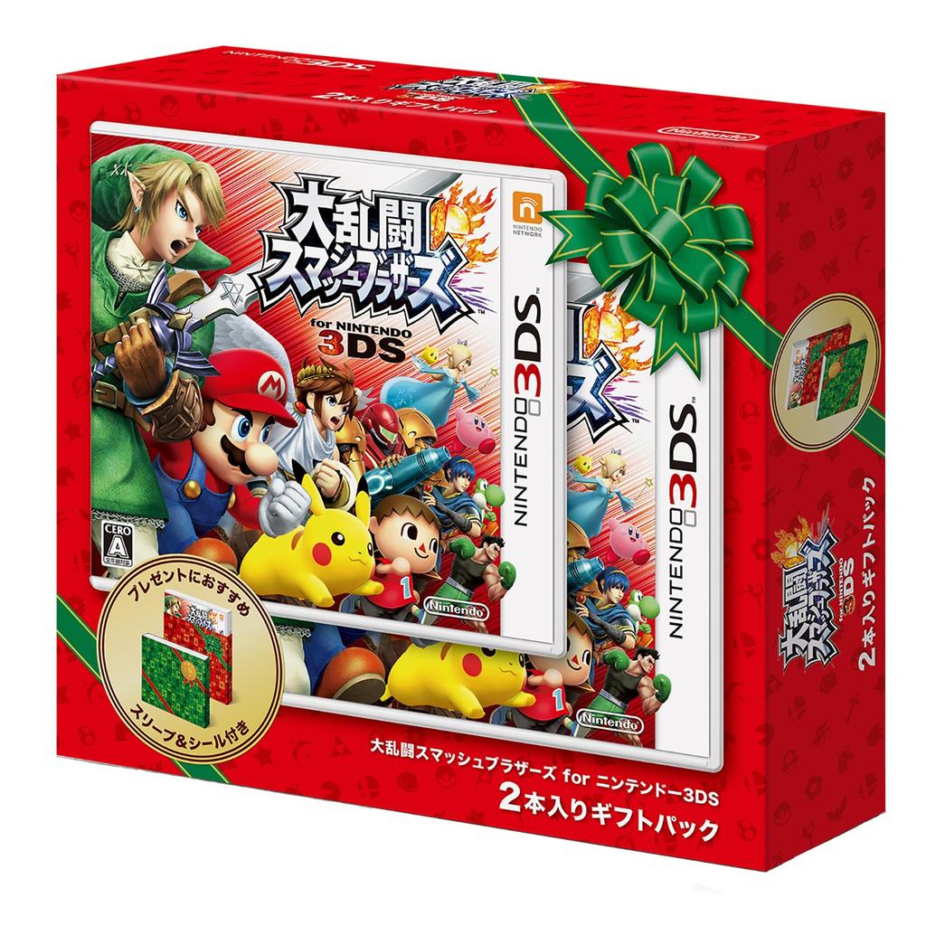 Super Smash for Nintendo 3DS Подарочный набор Bros. 2 игры