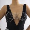 Sexy Simple Tassel Chain Chest Chain Bikini Necklace Exaggerated Fashion Body Chain Women
