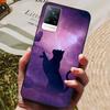 Для чехла Coque vivo V21e Силиконовая задняя крышка Чехол для телефона Для vivo V21e Чехлы Мягкий бампер Funda на vivo V2061 V21 e V 21e 6.44" Сумка