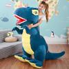 Huggable Cartoon Dinosaur Plush Toys Hobbies Huge Tyrannosaurus Rex Plush Dolls Stuffed Toys for Children Boys Classic Toys