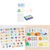 Educational Wooden Alphabet Puzzle Colorful Letters Matching For Kids Learn Toy