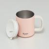 Skater Stainless Steel Mug with Vacuum Insulated Double Dull Pink 330ml Thermal/Cold Lid, Layer, STMG4N-A
