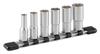 TONE Deep Socket Set with HSL306 Drive Angle Contents 6 Items (Hexagonal, Holder) 9.5mm (3/8")