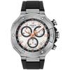 Мужские часы Tissot T-Race Chronograph Белый циферблат Резиновый ремешок Водонепроницаемость 100 м