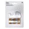 Masking Tape and Dispenser Set - Gold and Silver - 1.2cm X 1.8m - 6 Pcs