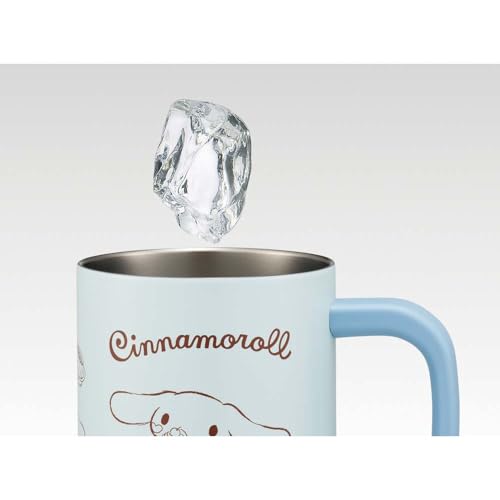 Skater Inner Cup Thermal/Cold Stainless Steel Mug 330ml with Lid Vacuum Insulated Double Structure Sanrio Cinnamoroll STMG4NI-A