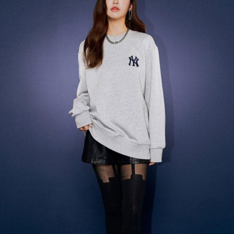 MLB Sweatshirt Fall Unisex Gray 3AMTM0514-50MGS