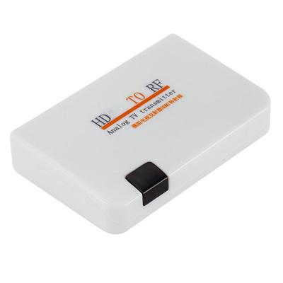 Коробка-адаптер Конвертер HDMI в RF HDMI в RF Коаксиальный Конвертер Коробка-адаптер Поддержка 480I/480P/576I/576P/720P/720I/1080I/1080P