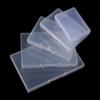 Rectangular Transparent Plastic Box Translucent Dustproof Jewelry Storage Organizer Case Durable Strong Packing Container