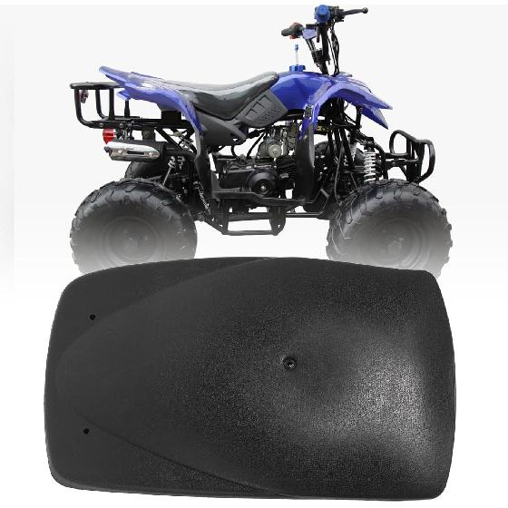 SIXRUN Universal ATV Mud Flaps, Front & Rear Splash Guards Kit for ATV, Dirt Bike, Go Kart, UTV, Durable Plastic, DIY No-Drill Installation