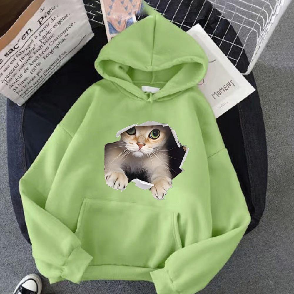 2025 осень и зима печатный худи американская печатная повседневная универсальная бархатная утолщенная трендовая куртка