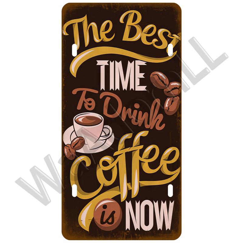 Vintage Metal Sign Brand Cafe Drink Coffee Beer Tin Sign Funny Poster Home Decor For Bar Pub Club Man Cave Wall Decoration Art