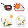 Sun Cloud Shape Silicone Egg Mold Fried Egg Mould Egg Mold Pancake Egg Ring Shaper Funny Creative Kitchen Tool