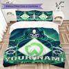Custom Name SV Werder Bremen Pattern Bedding uilt Set uilt Cover Pillowcase Home Decoration Birthday Gift (1*duvet cover+2*pillowcase without core)