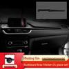 Наклейка на внутреннюю консоль Mazda Atenza 17-18 из углеродного волокна