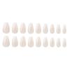 Dashing Diva Magic Press Nail Tips, Cream Pastel (Coffin), 1 Set
