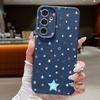Чехол для телефона с принтом «Разноцветные звезды» для Samsung A57 A37 A17 A56 A36 A16 A55 A35 A15 A54 5G S21 FE S22 S23 S24 Plus S25 S26 Ultra Cover с текстурой кожи