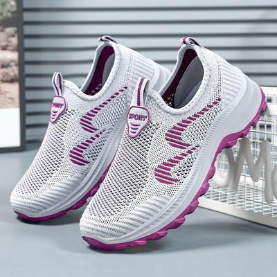 Пара повседневной обуви женская обувь новая универсальная обувь для ходьбы мягкая подошва удобные кроссовки дышащая женская одинарная обувь обувь для мамы