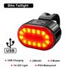 BUCKLOS Bicycle Light Set LED Front Rear Lamp USB Rechargeable Road Bike Taillights Waterproof MTB Headlight 7