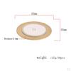 10 Pieces Piezo Elements Sounder Sensor Trigger Drum Disc DIY 35mm Copper