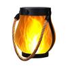 Hanging Solar Light Weathers Flame Light Smokeless Hemp Camping Light Dual Charging Flame Outdoor Entertainment