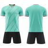Wholesale 2025 children's football jersey set, primary school football training jersey, boys and girls competition printed jersey