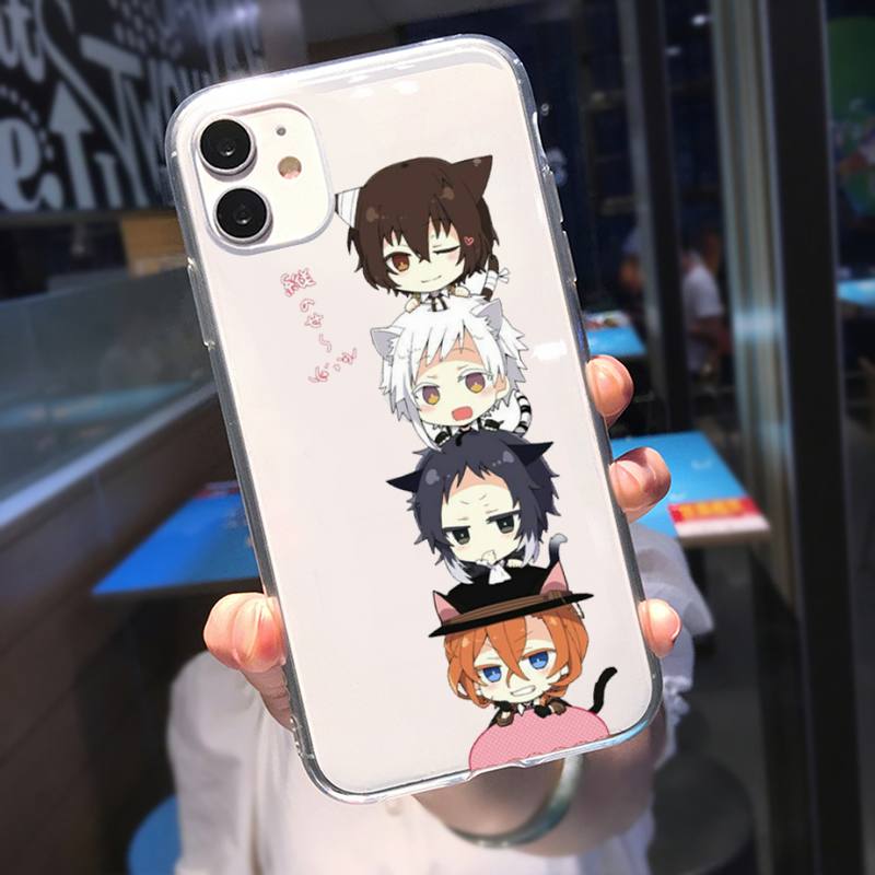 Чехол для телефона RUICHI Bungou Stray Dogs Dazai Osamu для iPhone 11 12 Mini 13 Pro XS Max X 8 7 6s Plus 5 SE XR