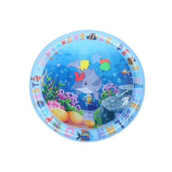 Коврик с датчиком воды для кошек, утолщенный сенсорный игровой коврик с рыбным узором, надувное охлаждение