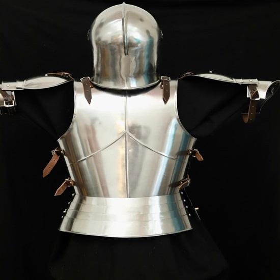 Носимый Средневековый Рыцарский Полный Доспех Сталь 22 Калибра, Косплей LARP