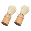 Wooden Handle Shave Brush Mini Professional Safety Synthetic Shaving Brush for Men Beauty Salon