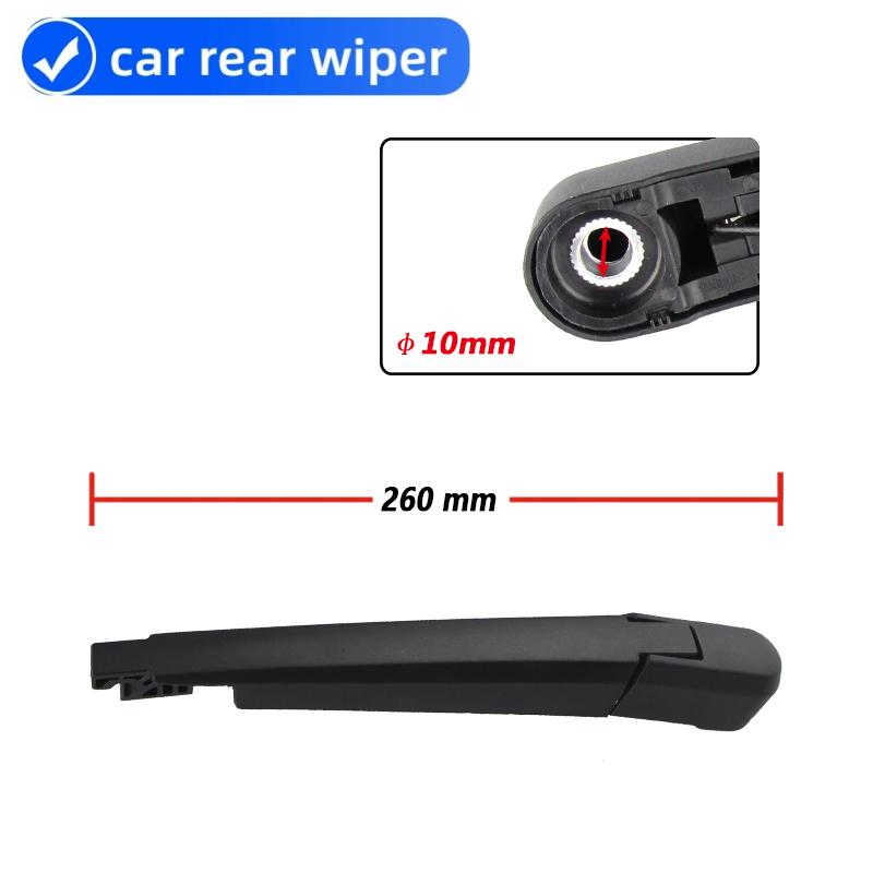 Car Rear Wiper Blades Back Window Wipers Arm For Ssangyong Stavic Hatchback (2013 Onwards) 310mm Auto Windscreen Blade