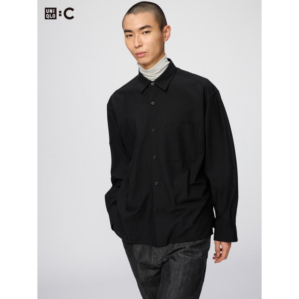 Uniqlo Япония Легко ухаживать Мягкая рубашка