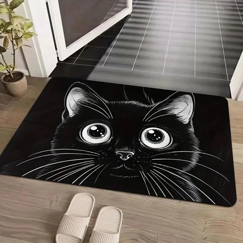 1 шт. Кухонные коврики с рисунком курицы, нескользящие, коврики для дома, для двери, поп-дизайн, коврики для ванной комнаты, коврик для ванной, ковер для дома, декор для раковины, прачечной