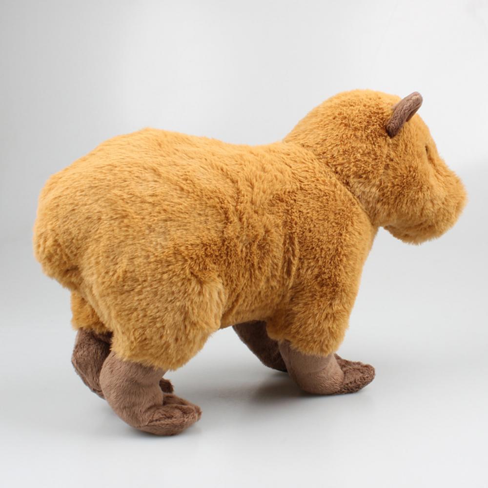 30 см плюшевые игрушки с имитацией капибары, мягкие животные, детские игрушки, милые плюшевые куклы капибары, детский рождественский подарок