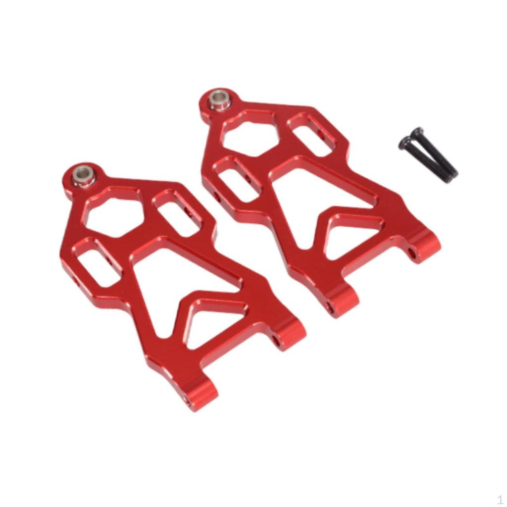Front Lower Arms 1/16 RC Car Parts Left Right Easy To Install Strong Sturdy Aluminum Alloy for