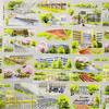 Journal washi pet tape z79 spring campus zero playground teaching building tree PET scrapbooking collage sticker card making