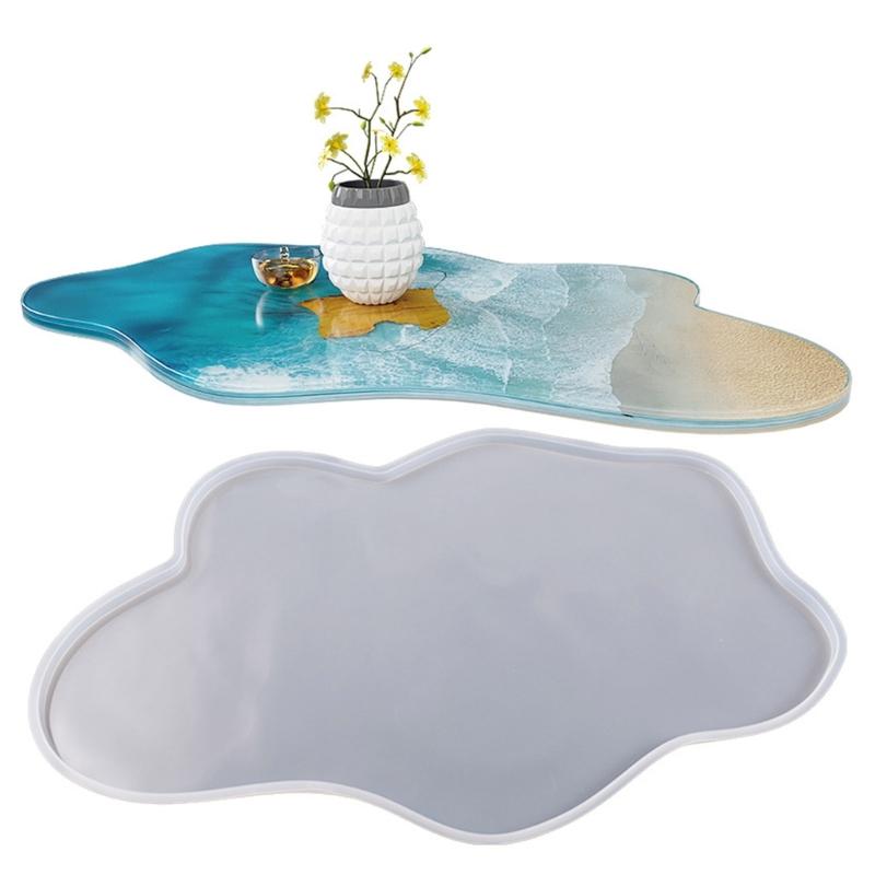 Речной стол, силиконовая форма неправильной формы, настольная капля, клей, смола, эпоксидная глина, ремесло, сделай сам, орнамент, инструменты для изготовления ювелирных изделий