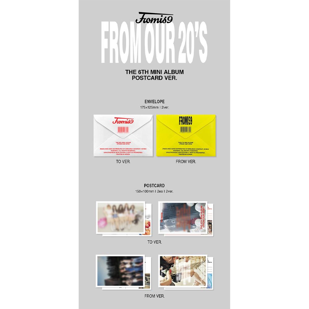 fromis_9 С наших 20-ти лет (Открытка Вер.)