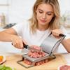 Нержавеющая сталь Мясомолка Ручной кухонный молоток Инструмент для свинины курицы говядины маринования подготовка еды приготовление на гриле BBQ гаджеты