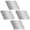 VidaXL Lawn Fence 20 Pcs Galvanized Steel 100x20 Cm