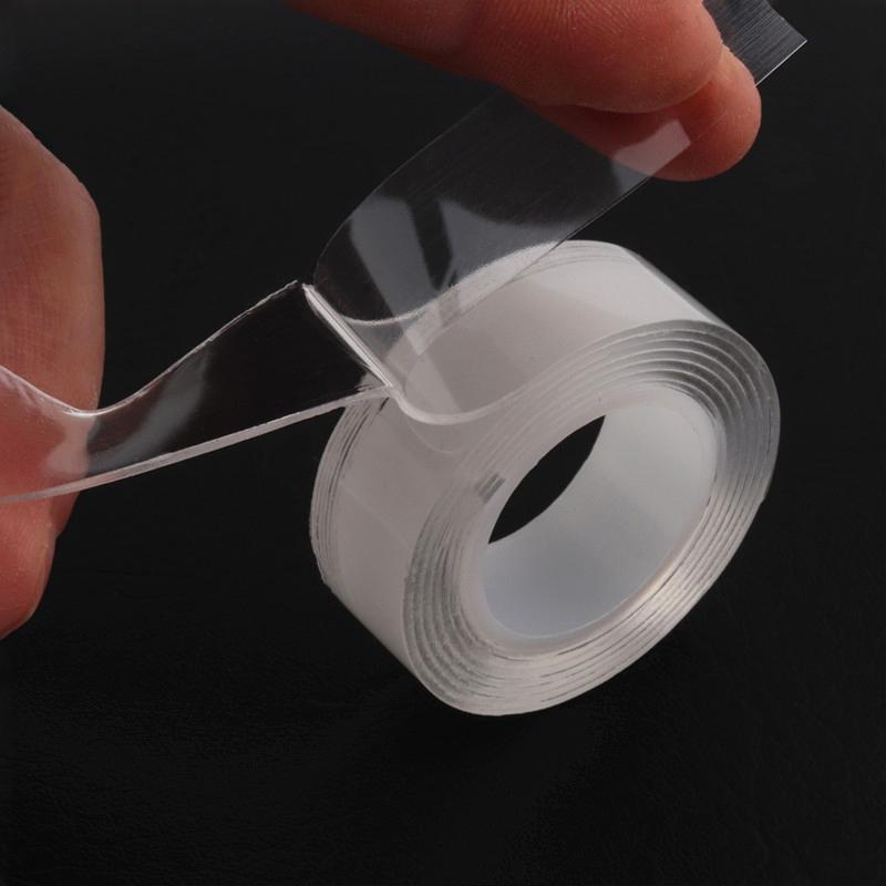 1/2/3/5m Transparent Nano Tape Powerful Adhesive Nano Tape Strong Double-sided Tape Waterproof For Bathroom Kitchen Super Glue